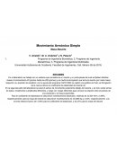 COMO SE DA EL MOVIMIENTO ARMÓNICO SIMPLE: SISTEMA MASA – RESORTE uao