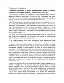 ¿Cuáles son los factores de riesgos ambientales en el manejo de residuos biológicos en los hogares geriátricos de Medellín para el año 2017?