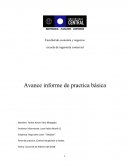 Avance informe de practica básica