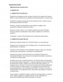 Programa de la Cátedra PROGRAMA DE ENSEÑANZA