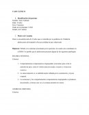 Caso de trastorno alimenticio Motivo de Consulta