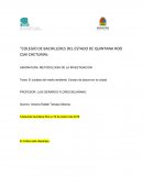 La contaminación .. metodología de la investigación