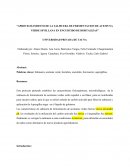 Aprovechamiento de la salmuera de fermentacion de aceituna verde sevillana en encurtido de hortalizas
