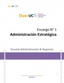 Implementa el proceso de planificación estratégica, a través de distintos tipos de estrategias
