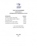 Determinacion de carbohidratos totales