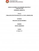 Una gran Emigracion region costa ecuadpr,