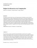 Ejemplo de las Reglas de inferencia