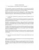 Ejemplo ¿Cómo ha afectado la situación expuesta en la relación intergrupos?