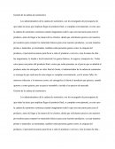 Gestión de la cadena de suministros