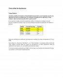 Tarea árbol de decisiones