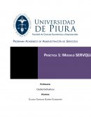 Servqual Programa Académico de Administración de Servicios