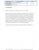 Reflexión de la película “El pequeño salvaje”