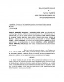 JUICIO ESPECIAL DE DIVORCIO POR MUTUO CONSENTIMIENTO