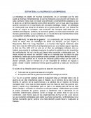 ESTRATEGIA LA GUERRA DE LAS EMPRESAS