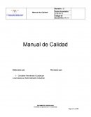 Manual de Calidad FARMACIAS SIMILARES S.A. DE C.V