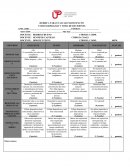 RÚBRICA PARA EVALUAR PARTICIPACIÓN