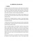 EL SEÑOR DE LOS ANILLOS. RESEÑA