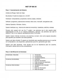 NIST SP 800-30. Página 1