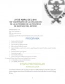 Acto 27 abril Dia de la autonomia de Santiago del Estero