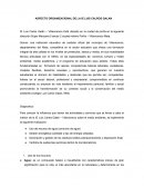 Aspecto organizacional de la ie luis carlos galan