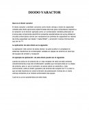 Español Que es el diodo varactor