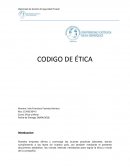CODIGO ETICA Integridad