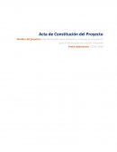 Plan de Gestión para el diseño y montaje de una planta para la fabricación de calzado industrial