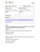 Finanzas para los nuevos negocios Actividad