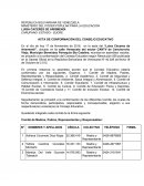 Acta de conformación del consejo educativo