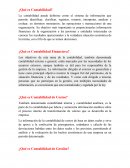 Varios ¿Qué es Contabilidad?