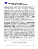 Acta de ratificación de identidad y de hechos