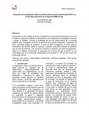 Propuesta de investigacion sobre EPOC