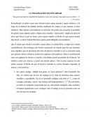 Ensayo arte y poder LA IMAGINACIÓN DE ENCARNAR