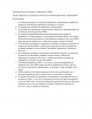 Procedimientos de consultoria