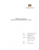 Planificación y los costos asociados a la realización de un viaje