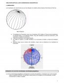 UBICACIÓN ESPACIAL CON COORDENADAS GEOGRÁFICAS