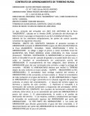 CONTRATO DE ARRENDAMIENTO DE TERRENO RURAL