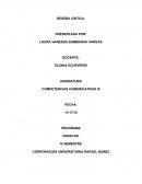RESEÑA CRITICA COMPETENCIAS COMUNICATIVAS III