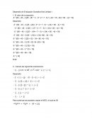 Desarrollo de Evaluación Sumativa final Unidad 1