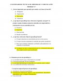 Cuestionario de tecnicas de aprendizaje