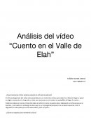 Trabajo Cuento de Ela - ¿Qué momento crítico estaría viviendo el niño de la película?