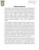 Debate precidencial mexico 2018