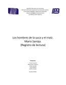 Registro de lectura de mario sanoja