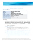 Formato: Plan de carrera profesional