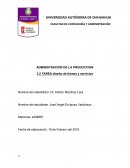 Como se da el nuevo Diseño de bienes y servicios