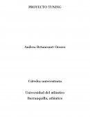 PROYECTO TUNING Barranquilla, atlántico