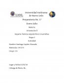 Como se da la Actividad Integradora Etapa 3 Orientacion II