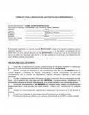 FORMATO PARA LA INICIACIÓN DE LAS PRÁCTICAS NO REMUNERADAS