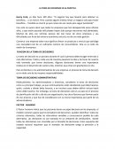 EJMPLO DE UNA TOMA DECISIONES