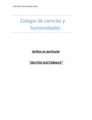 Delito compra de votos